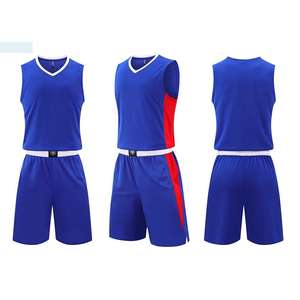 Uniformes de Baloncesto de Manga Corta Transpirables con Sublimación Personalizada de Alta Calidad para Hombre - Product Image 3