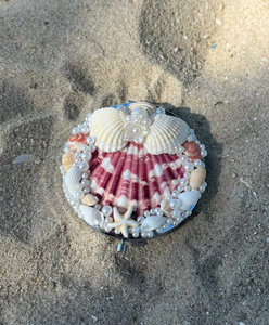 Vasos de playa hechos a mano de Vietnam Seashell, tazas de 30cm para beber de 150ml a 200ml, boda, fiesta de verano, regalos artesanales naturales - Product Image 5