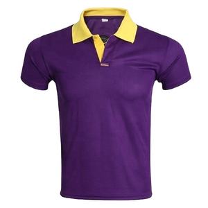 Solapa de Golf de alta calidad para hombre para Polo diseño personalizado bordado patrón sólido al por mayor Casual inteligente manga corta de punto - Product Image 1