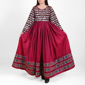 Robe de mariée afghane Kutchi rose et multicolore, robe de mariage Kutchi, robe tribale afghane, nouvelle robe Kuchi respirante - Product Image 2