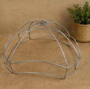 Classic Iron Geometrical <b>Lamp</b> <b>Shade</b> <b>Ring</b> Fitter Minimalist Design Wall Mount Home Decor Living Room Indoor Use Durable Moradabad - Product Image 2