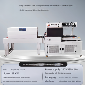 Macchina Automatica per Imballaggio Termoretraibile e Tunnel Industriale per Termoretrazione per Fabbriche - Product Image 3