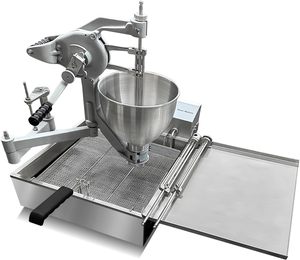 Máquina para Hacer Donuts - 3 Moldes Diferentes, Donuts en Forma de Bola/Flor/Aro, Dispensación Manual, Diámetro 1.18~3.54 - Product Image 4