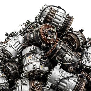 Chatarra de compresores de aire acondicionado premium a granel de alta calidad, ideal para reciclaje industrial y recuperación de metales. - Product Image 4