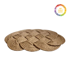 Tapis en jonc de mer de haute qualité, séché au soleil, pour une texture lisse et une structure compacte – Fourniture professionnelle en gros pour l'intérieur - Product Image 5