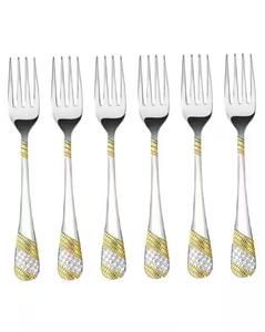 Contemporary Cutlery Set Metal Fork Set Duo Durable Dining <b>Tools</b> for Catering Buffet and Restaurant Use - Product Image 1