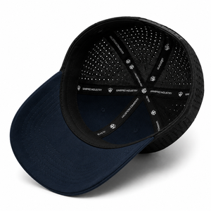Unisex Breathable <b>Navy</b> Mesh Cap with Curved Brim, Outdoor Sports Casual Cap for Men and Women - Product Image 4