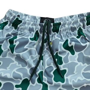 Men's Customizable Logo Basketball Shorts Double-<b>Layer</b> Mesh Fabric with Real Sublimation and Embroidery shorts - Product Image 3