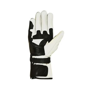 Gants de course moto en cuir sur mesure |   Gants de protection anti-choc pour les poignets, avec paume antidérapante, imperméables, protection UV et réglables - Product Image 2