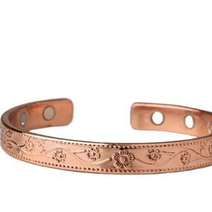 Pulsera de Cobre Curativa Hecha a Mano con Logotipo Personalizable, Talla Única, de Lujo, Promocional, Novedosa, para Hombres y Mujeres, Regalo del Día de la Madre, Estilo Antiguo - Product Image 1