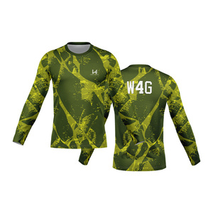 Camiseta de Manga Larga con Cuello Redondo, 100% Algodón, Impresión Personalizada, Secado Rápido, Ecológica, Corte Regular, Transpirable, Costuras de Alta Calidad, OEM ODM - Product Image 1