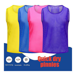 Soccer Pinnies Youth with Numbers Scrimmage Team Practice Vests Training Bibs Jerseys for Basketball Soccer Football Breathable - Product Image 6