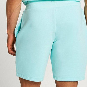 Ensemble deux pièces décontracté d'été pour homme Econex Sports, chemise en coton tricoté et short respirant avec imprimé lettres, style streetwear sans couture - Product Image 5
