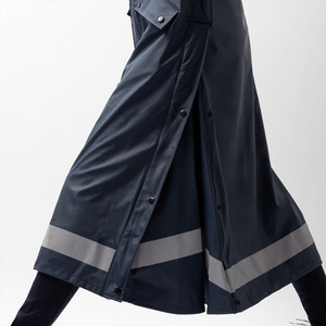 Impermeable para Hombre, Reutilizable, Poncho de Lluvia para Senderismo con Capucha, Chaqueta Larga Multiusos para Uso Urbano y al Aire Libre - Product Image 3