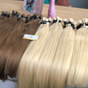 Extensions de cheveux humains vietnamiens de haute qualité 100% - Vente en gros de cheveux vierges par Minh Khang Premium Hair 100g - Product Image 1