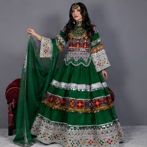 Compre en Línea Elegantes Vestidos de Novia Estilo Afgano para Fiestas, con MOQ Bajo y Precios Razonables, Diseño Popular, Vestido Afgano Kuchi en Venta - Product Image 4
