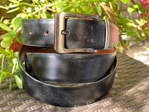 Nouvelles ceintures de luxe unisexes en cuir véritable, faites à la main, de haute qualité, avec logo personnalisé, ceintures uniques et élégantes en cuir véritable - Product Image 2