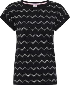 100% coton dames T-shirt décontracté col en U profond à manches courtes écologique sérigraphie Anti-boulochage Logo broderie T-shirt - Product Image 4