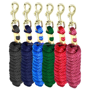 Ensembles de matériel équestre personnalisés : Corde de trelage en coton tricoté longue, nouveau design, pour l'équitation - Product Image 2