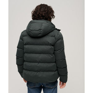 Veste matelassée à bulles pour hommes en gros, manteau d'hiver chaud personnalisé, vêtements décontractés d'extérieur, streetwear, fabricants de vêtements OEM ODM - Product Image 2