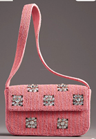 Desainer gaya Bohemian India tas Messenger wanita buatan tangan kapasitas besar tas belanja malam Clutch manik-manik gaya Boho grosir