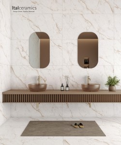 600x1200mm Porcelain Floor Tiles Marble Look Glazed Vitrified Tiles for Hotel Residential Commercial Projects - Product Image 3