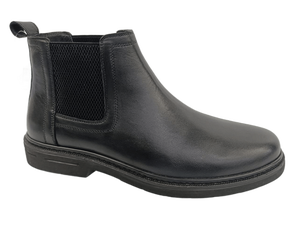 Botas Chelsea Dlords, Altura al Tobillo, Punta Redonda, Parte Superior de Cuero Genuino, Forro de Microfibra, Suela de Goma, Entresuela de EVA, Antideslizantes - Product Image 1