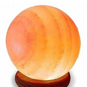 Lampe de Sel Rose de l'Himalaya Faite à la Main en Gros, Boule Sculptée, Veilleuse au Toucher Réel, Taille Personnalisée pour le Soulagement du Stress - Product Image 3