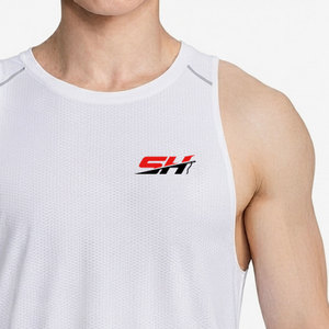 Fashionable Men's Sleeveless Tank Top For Men's Suitable For Gym Workout Home Exercise Fitness Wear Low Price Stringer Tank Top - Product Image 3