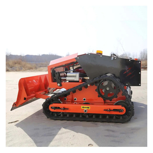 DIY Industrial Lawn Mower Automatic Grass Cutting Machine Self Propelled Diesel <b>Powered</b> 100L Grass Box for Sale USA Canada - Product Image 4