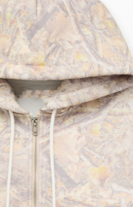 New Unisex Oversized All Print Embroidered Zip Hoodie Winter Vintage Streetwear Hooded Jacket Casual <b>Fleece</b> <b>Sweatshirt</b> - Product Image 6