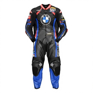 Traje de Motociclismo Bm Arrow GSXR de Cuero Vacuno/Canguro, Mono de Carreras, Traje de Motociclista de Una Pieza con Protección OEM CE - Product Image 1