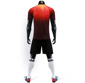 Uniformes de Fútbol de Alta Calidad OEM, Camisetas de Entrenamiento Personalizadas para Adultos, Conjuntos con Nombre de Equipo, 100% Poliéster, Fabricación Personalizada - Product Image 2