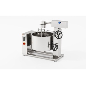 Olla de vapor encamisada de inducción giratoria Amicook 380V/440V de alto rendimiento para verduras, ingredientes a granel y currys - Product Image 3