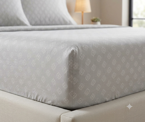 Parure de lit imprimée en microfibre 4 pièces de qualité supérieure, taille Queen, 400 fils, drap doux, 2 taies d'oreiller, anti-décoloration et anti-plis, pour usage domestique - Product Image 4