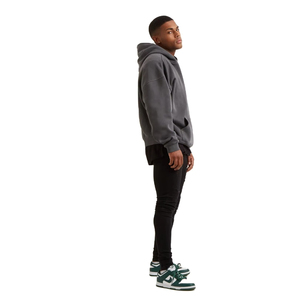 Sweat à capuche surdimensionné de qualité supérieure 2026 avec logo personnalisé, 600 GSM, broderie 450 GSM, sweats à capuche lourds pour hommes - Product Image 1