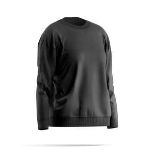 Fleece <b>Pullover</b> <b>Mens</b> Womens Kids Heavyweight Oversized Regular Fit Crew Neck Solid Winter Front Half Zip Casual Breathable - Product Image 2
