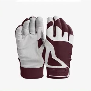Gants de baseball en cuir pour sports de plein air, à doigts entiers, compatibles écran tactile, pour softball, taille adulte et junior, imperméables - Product Image 5