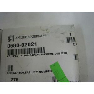 2 ชิ้นใหม่ AMAT 0680-02021 CB SPCL 1P 10A 240 VAC - อุปกรณ์และชิ้นส่วนเซมิคอนดักเตอร์ระดับโลกที่เชื่อถือได้ที่ - Product Image 3