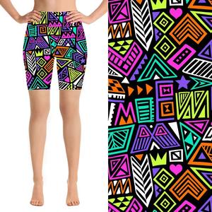 Shorts de sport moulants pour femmes, taille haute, sans couture, séchage rapide, pour yoga, course et fitness, personnalisables en gros - Product Image 4