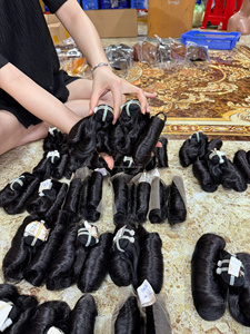 Extensions de cheveux vierges bruts non traités 100% vietnamiens, boucles d'œuf, mèches Remy de qualité supérieure, cheveux humains - Product Image 2