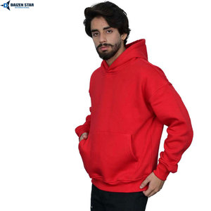 Unisex Pullover Hoodies Custom Embroidery Logo Cotton Fleece Sweatshirts Wholesale OEM Supplier - Product Image 4