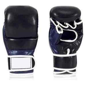 Guantes de Entrenamiento de MMA de Piel Sintética PU, Duraderos, Gruesos, de Alta Calidad, Personalizados OEM, de Medio Dedo, para Boxeo y Entrenamiento de Combate - Product Image 2