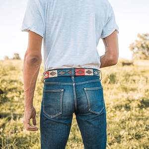 Cinturón de cuero marrón hecho a mano de lujo, estilo argentino, cinturón artesanal, cinturón de polo argentino - Product Image 2