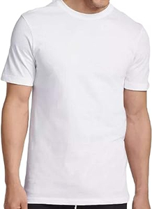 Camiseta de Manga Corta para Mujer, Cuello Redondo, Color Negro, Corte Regular, Color Sólido, Informal, Transpirable, Ecológica, de Secado Rápido, para Todas las Temporadas, 100% - Product Image 2
