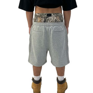 Pantalones Cortos Casuales de Cintura Media para Hombre, con Logotipo Personalizado, Pantalones Deportivos para Correr, 100% Algodón Grueso, Pantalones Cortos de Verano - Product Image 4