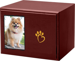 New Design Wooden Urn <b>Box</b> <b>For</b> Pet <b>Ashes</b> Wood Cremation Urns <b>For</b> Cat and Dog <b>Ashes</b> Funeral Urns - Product Image 5