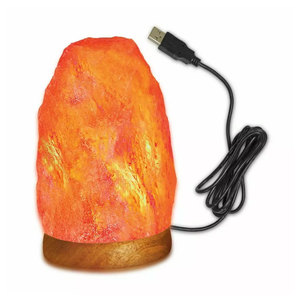 Lámpara de Sal del Himalaya de Reciente Lanzamiento, Brillo Natural, Lámpara de Sal del Himalaya Más Vendida para Uso en Interiores - Product Image 1