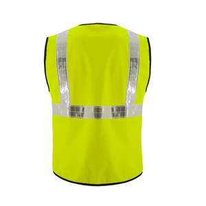 Chaleco de Seguridad Reflectante Unisex con Múltiples Bolsillos y Logotipo Personalizado, Impermeable, con Certificación CE, para Trabajo en Carreteras, con OEM ODM - Product Image 3