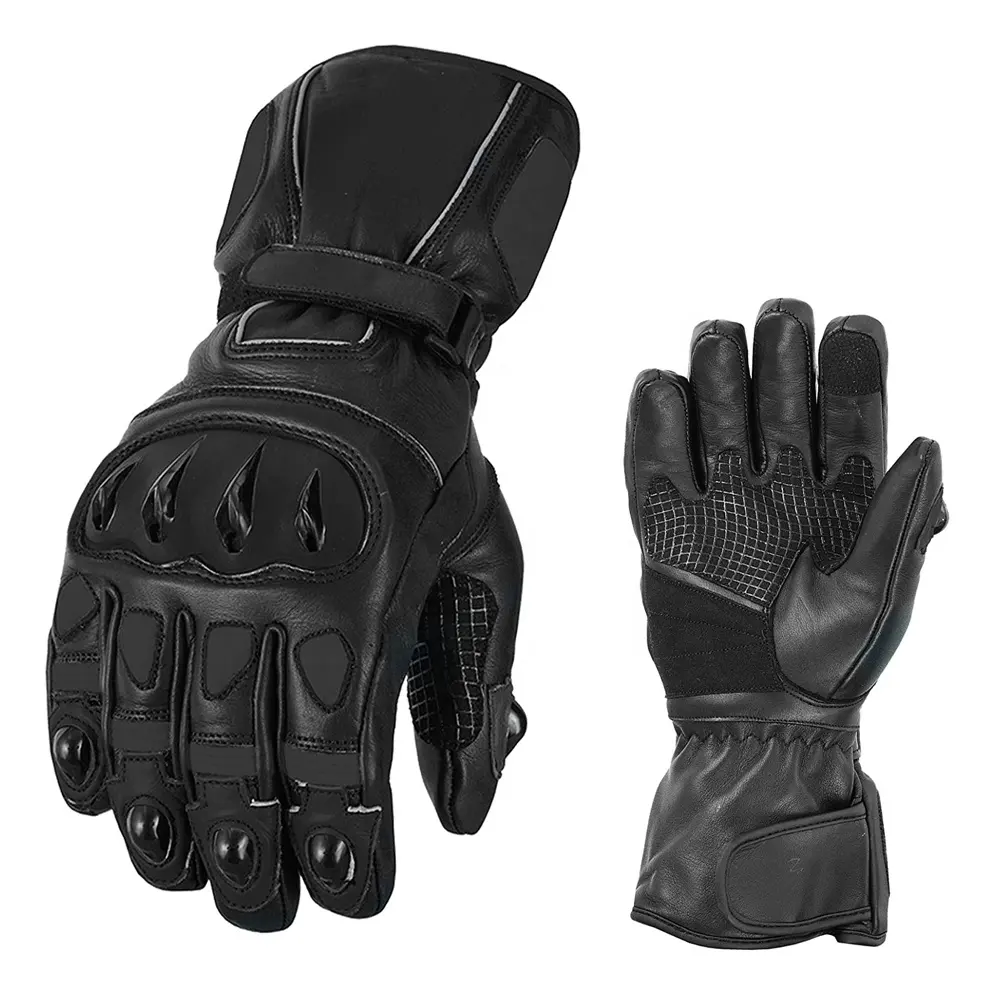 Top Quality Leather Gloves Motorbike Leather Gloves Cowhide Leather Racing Motorbike Gloves